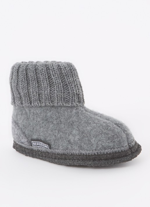 Bergstein Cozy pantoffel van wol