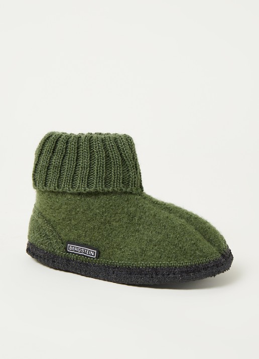 Bergstein Cozy pantoffel van wol