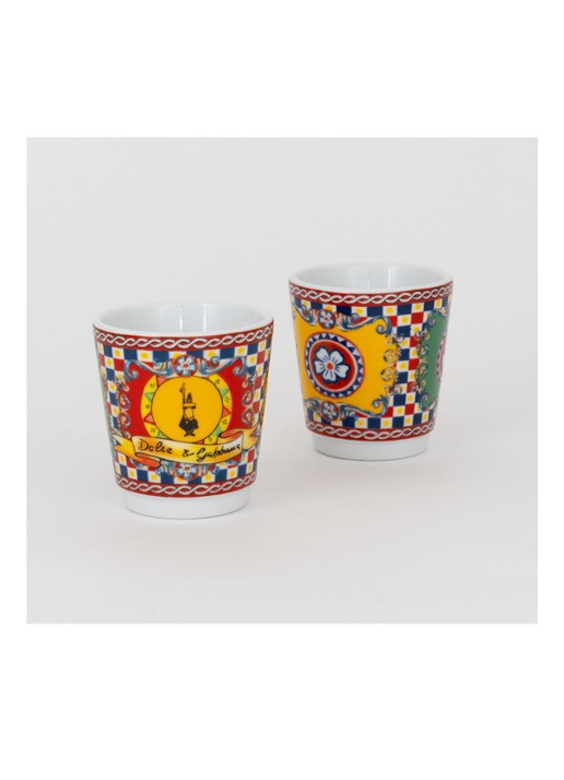Bialetti Geschenkset Moka Express percolator 2-kops inclusief twee glazen - detail 5 multicolor