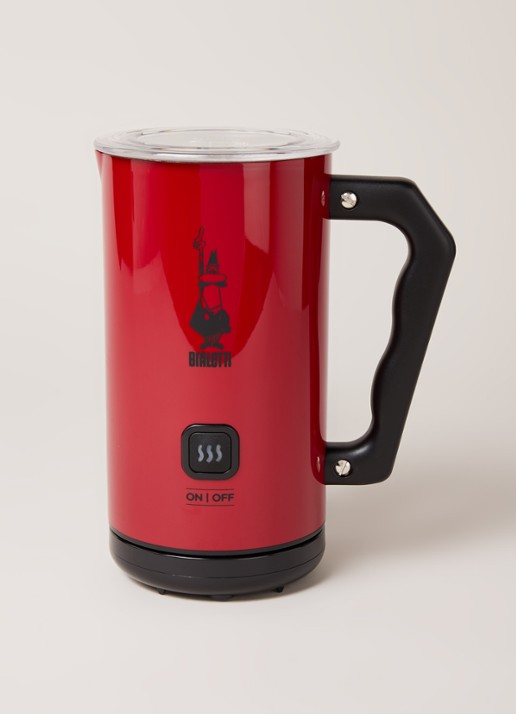 Bialetti Melkopschuimer 30 cl - voorkant 3 steenrood