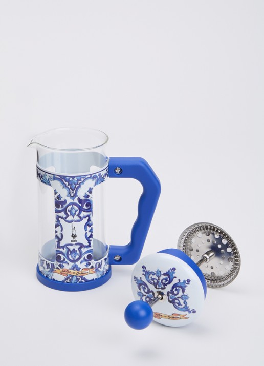 Bialetti Melkopschuimer  - voorkant 2 donkerblauw