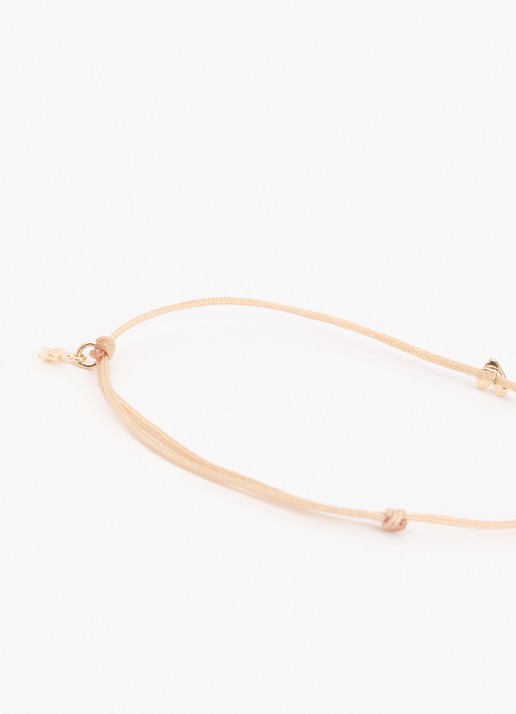 Bibi Camille Armband met bedel verguld - detail 2 goud