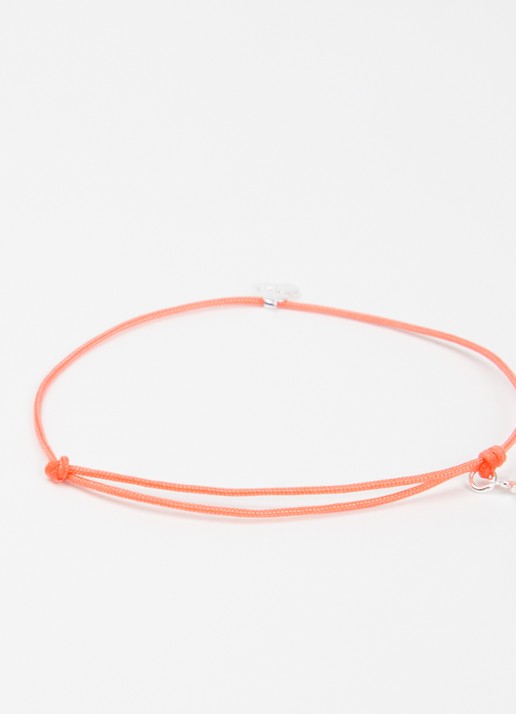 Bibi Camille Armband met bedel - detail 2 roze