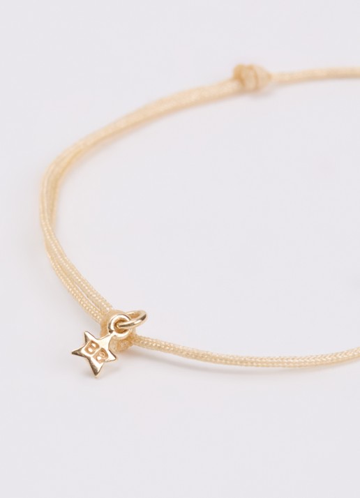 Bibi Camille Armband met bedel - detail 2 fuchsia