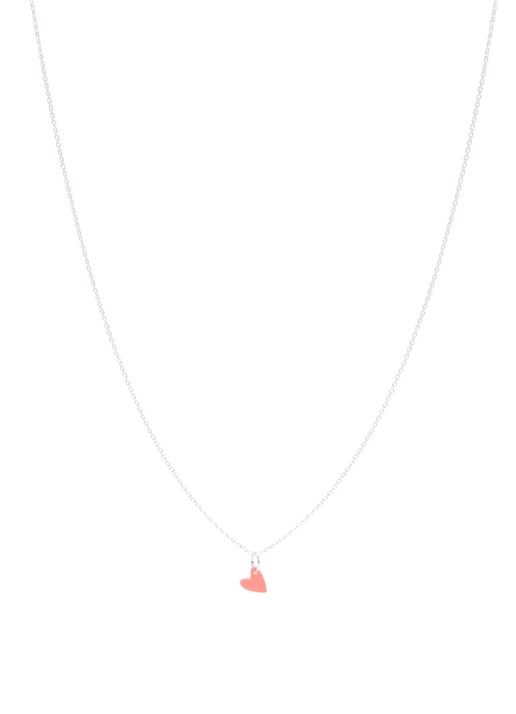 Bibi Camille Ketting van zilver - voorkant zilver