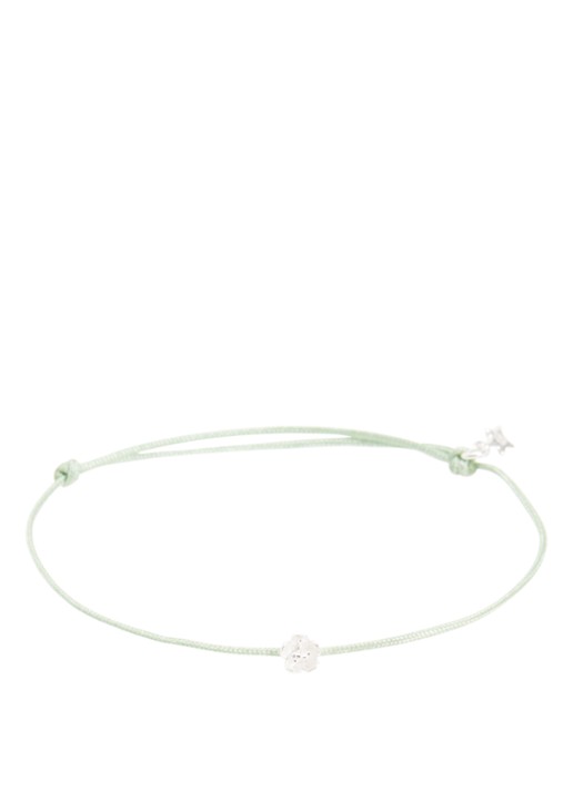 Bibi Camille Mini Flower Rope armband met bedel