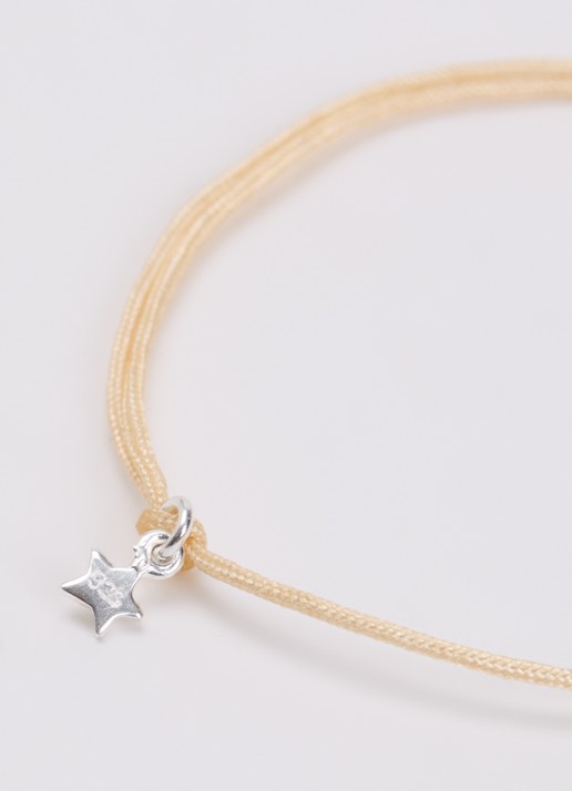 Bibi Camille Mini Heart S armband met bedel - detail 2 rood