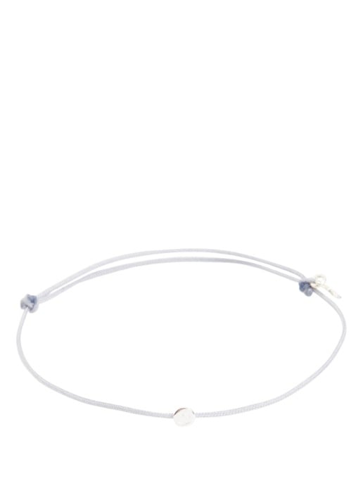 Bibi Camille Mini Smile Rope armband met bedel