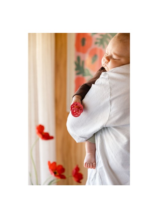 BIBS Boheme fopspeen in 2-pack  - detail 3 donkerroze