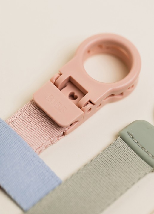 BIBS Clip speenkoord - detail 3 blauw