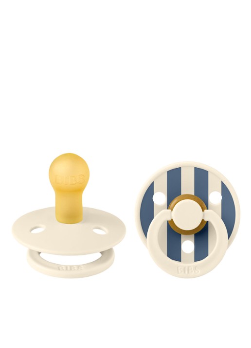 BIBS Fopspeen in 2-pack - voorkant 2 donkerblauw