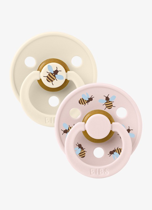 BIBS Fopspeen in 2-pack - voorkant 3 ivoor