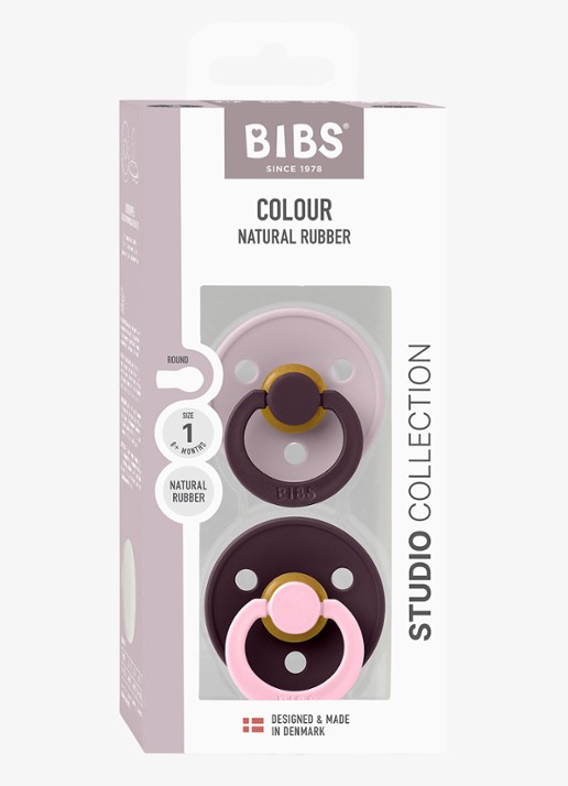 BIBS Studio Collection fopspeen in 2-pack - detail 3 lila