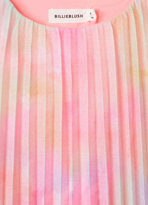 Billieblush Jurk met glitter - detail roze