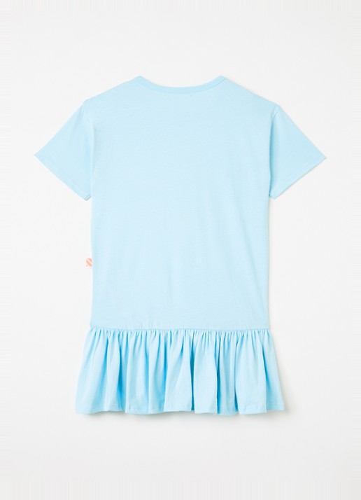 Billieblush Jurk met pailletten - voorkant 2 blauw
