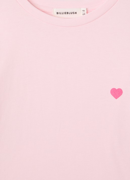 Billieblush Longsleeve met mesh details - detail 3 lichtroze
