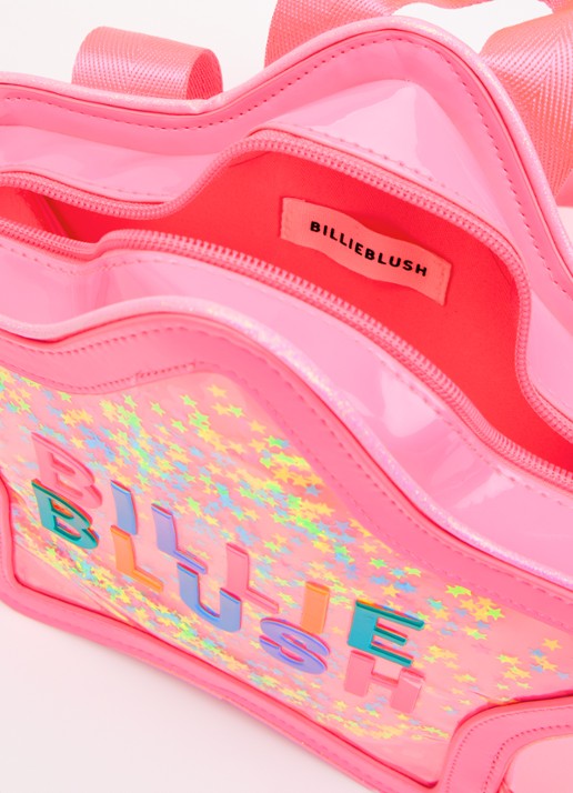 Billieblush Sterretjes rugzak met glitter - detail 3 roze
