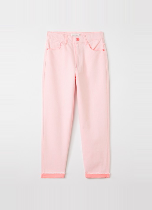 Billieblush Straight leg jeans met gekleurde wassing