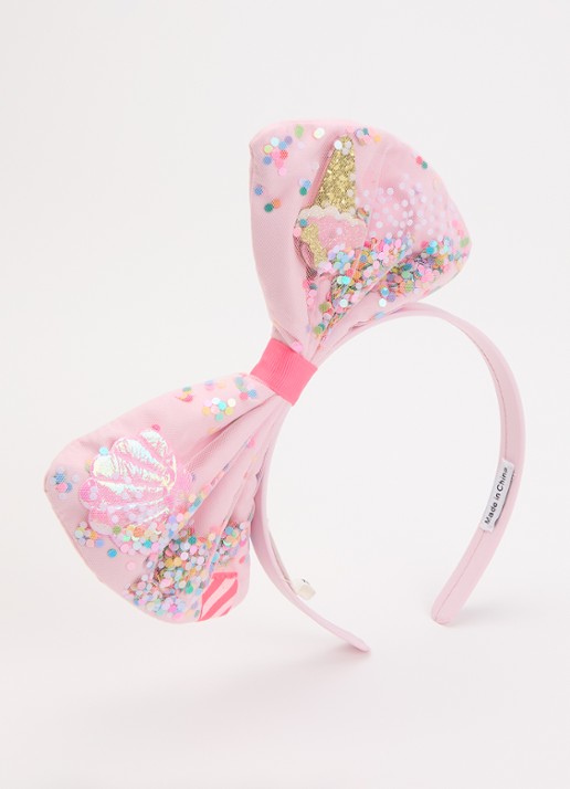 Billieblush Strik haarband met applicatie