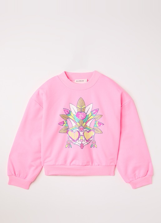Billieblush Sweater met glitter en pailletten