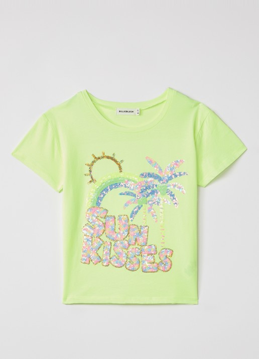 Billieblush T-shirt met pailletten