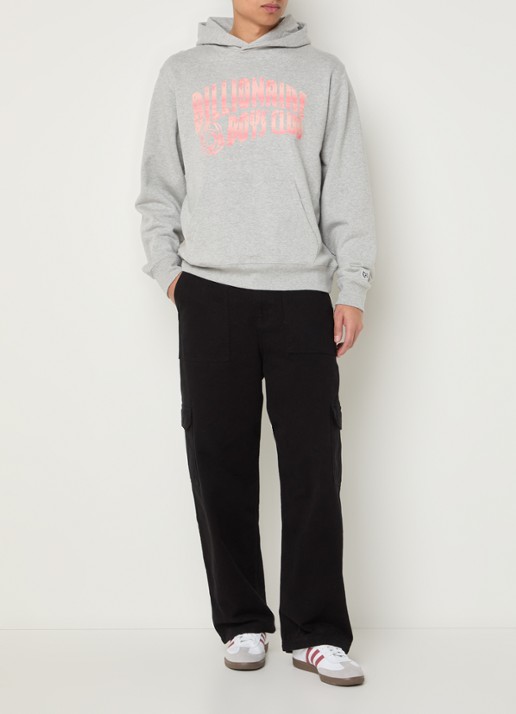 Billionaire Boys Club Mountain Fill hoodie met logoprint - voorkant 4 grijs