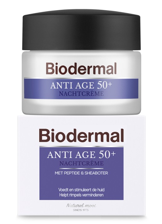 Biodermal Anti Age 50+ Nachtcrème - voorkant 2 undefined