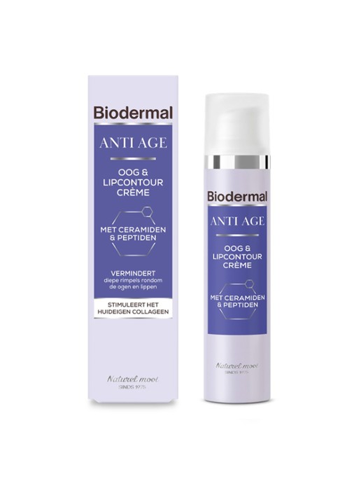 Biodermal Anti Age Oog- & Lipcontour Crème - voorkant 5 undefined