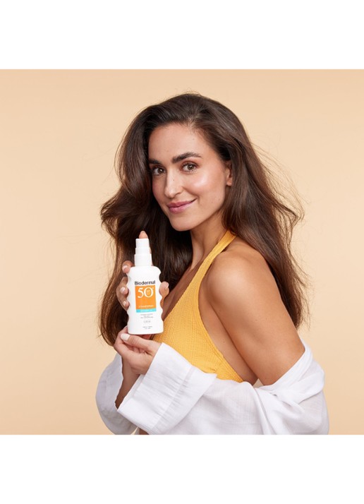Biodermal Hydraplus Zonnespray SPF 50+ - zonnebrand - detail 2 undefined