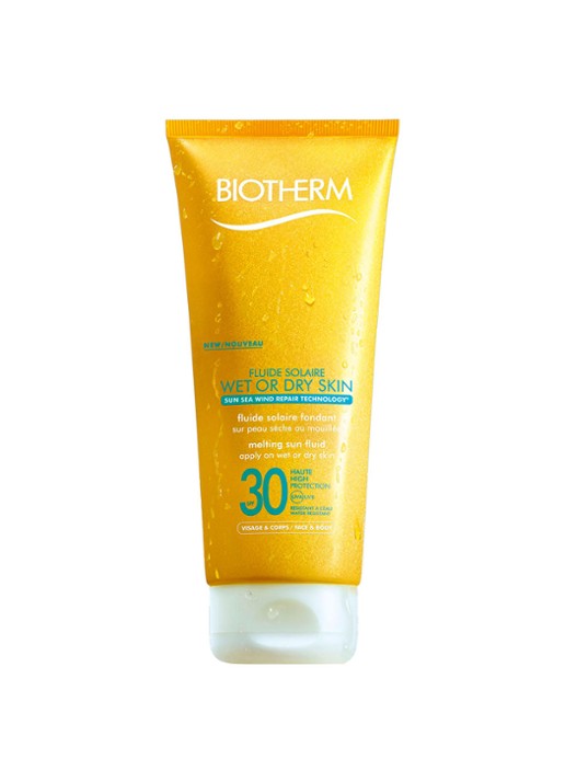 Biotherm Fluide Solaire for Wet or Dry Skin SPF 30 - zonnebrand - voorkant undefined