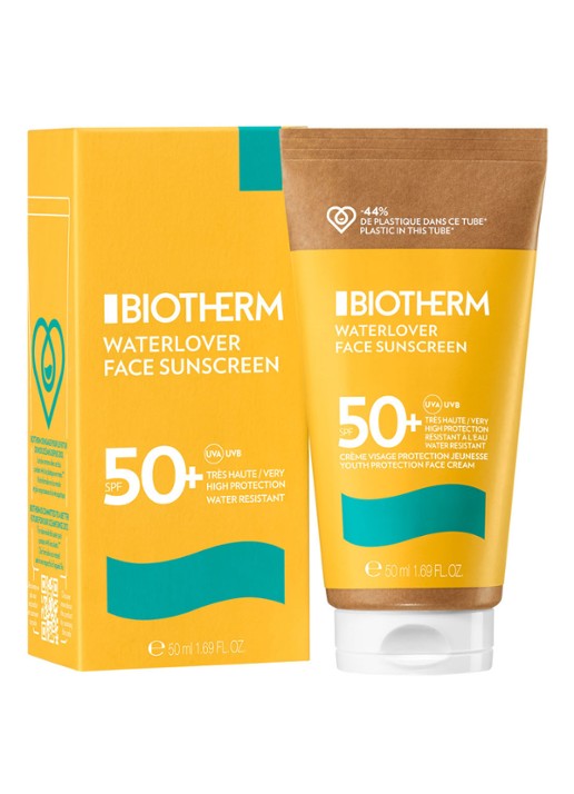 Biotherm Waterlover Face Sunscreen SPF50 - zonnebrand voor het gezicht - voorkant 2 undefined