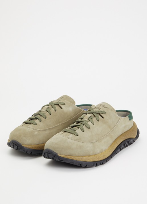 Birkenstock 1774 1774 Stroedt muiltje van suéde  - detail taupe