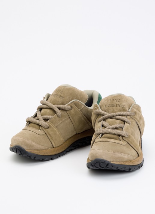 Birkenstock 1774 Goerlitz sneaker van suède - detail 3 taupe