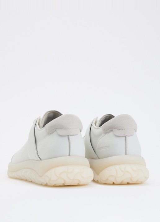 Birkenstock 1774 Stroedt sneaker van leer - achterkant 2 wit