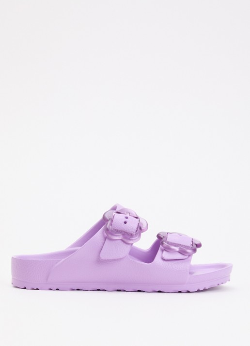 Birkenstock Arizona Flower Eva slipper met logo