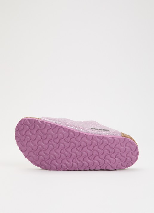 Birkenstock Arizona sandaal met glitter - detail 4 lavendel