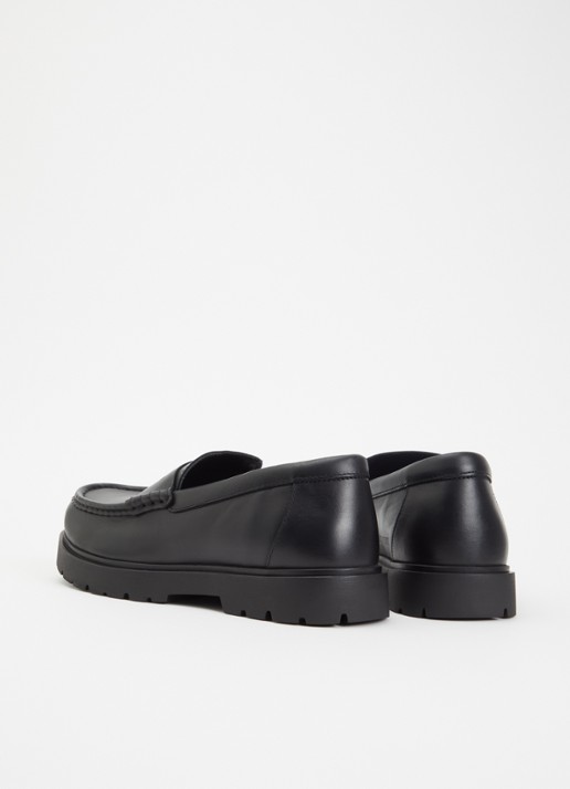 Birkenstock Highwood loafer van leer - achterkant 2 zwart