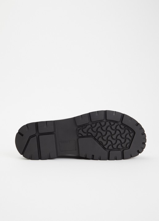 Birkenstock Highwood loafer van leer - detail 5 zwart