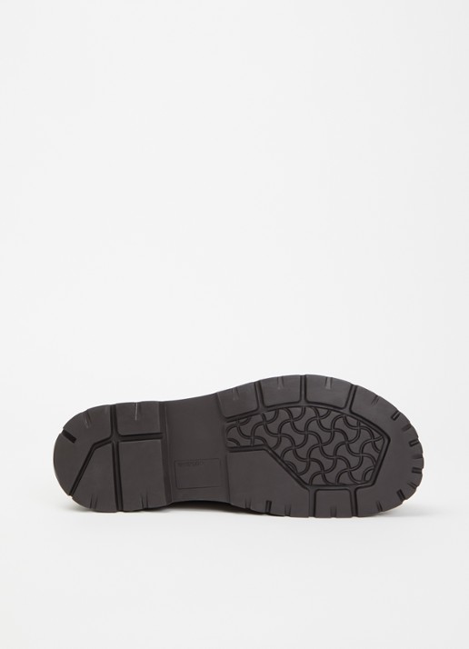 Birkenstock Highwood veterschoen van suède - detail 3 zand