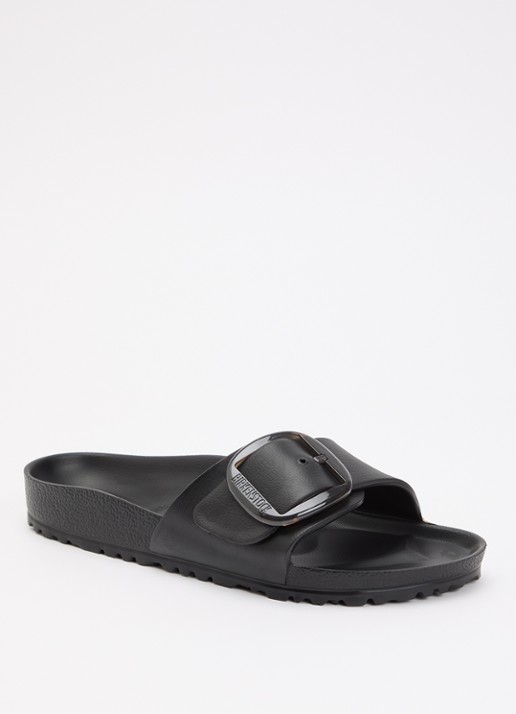 Birkenstock Madrid Big Buckle slipper met gespdetail