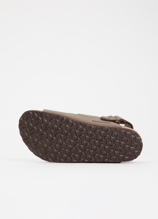 Birkenstock Milano sandaal van leer - detail 2 bruin