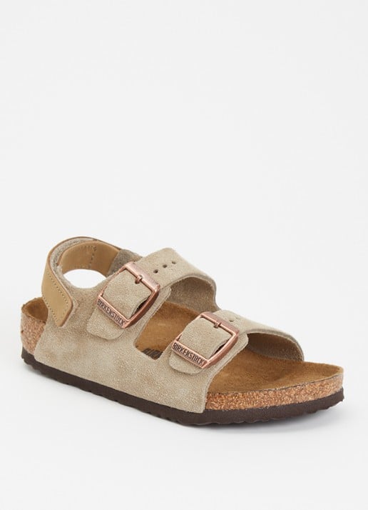 Birkenstock Milano sandaal van suède