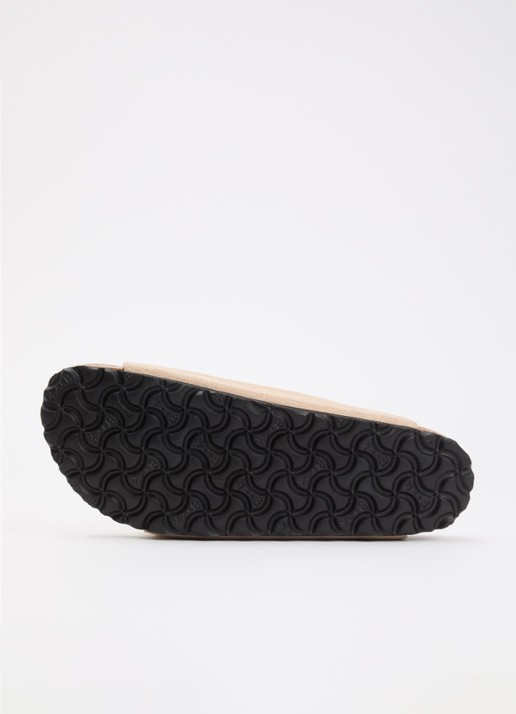 Birkenstock Narrow Fit Arizona slipper van suède - detail 4 beige