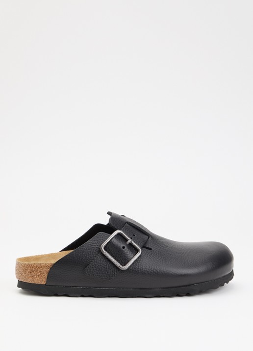Birkenstock Narrow Fit Boston muiltje van leer