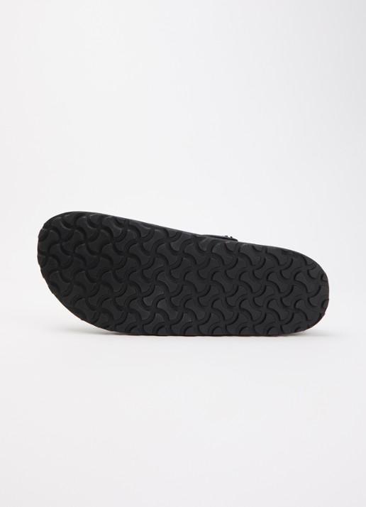 Birkenstock Narrow Fit Lutry Premium muiltje van leer - detail 5 zwart