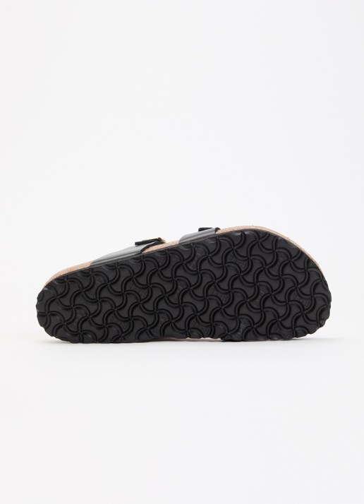 Birkenstock Narrow Fit Mayari sandaal van leer - detail 4 zwart