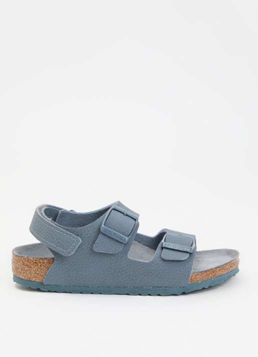 Birkenstock Narrow Fit Milano slipper van leer