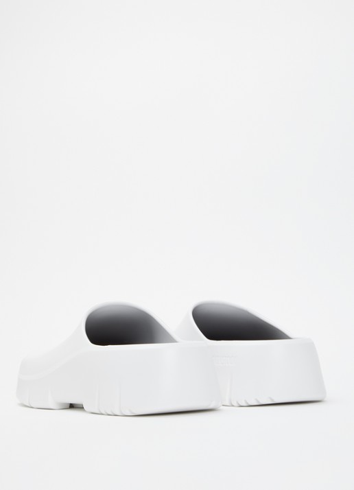 Birkenstock  Super Birki 2.0 muiltje van rubber - achterkant 2 wit