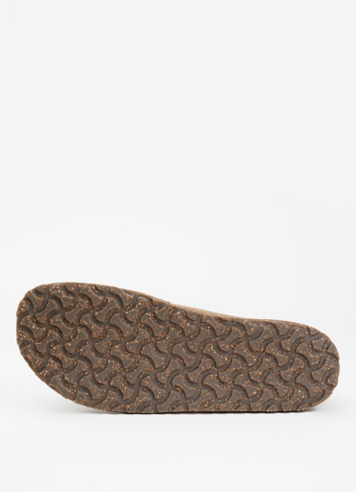 Birkenstock Utti Lace veterschoen van suède - detail 3 zand