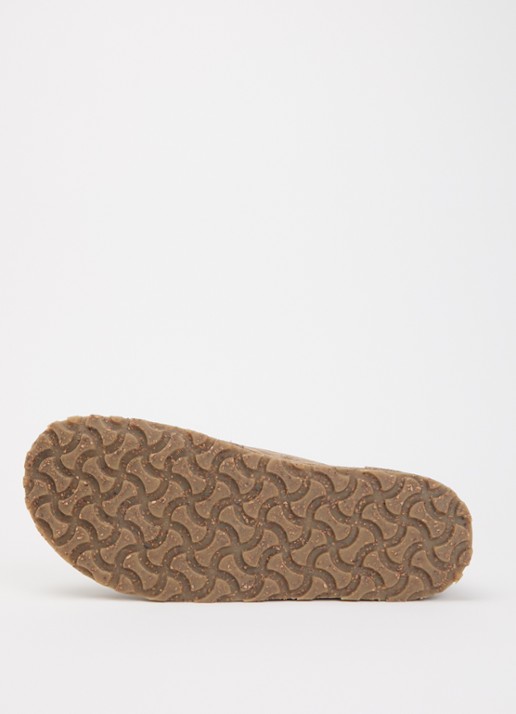 Birkenstock Utti Lace veterschoen van suède - detail 5 taupe